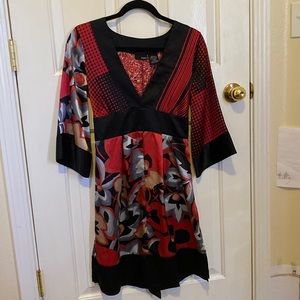 Mixit multi patterned tunic/mini dress 🍓 XS